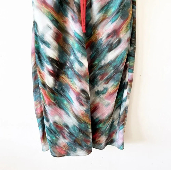 Rachel Rachel Roy Watercolor Print Dress Size‎ Small Spring Wedding Guest Party - Picture 5 of 9